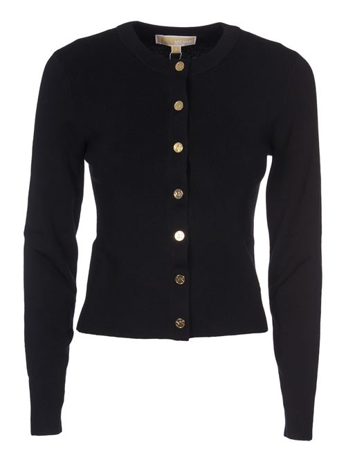 Merino wool blend cardigan MICHAEL KORS | MT460Y94VR001BLACK